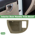 Front Right Interior Door Handle Trim Bezel for Hyundai Santa Fe (2007–2012) Beige