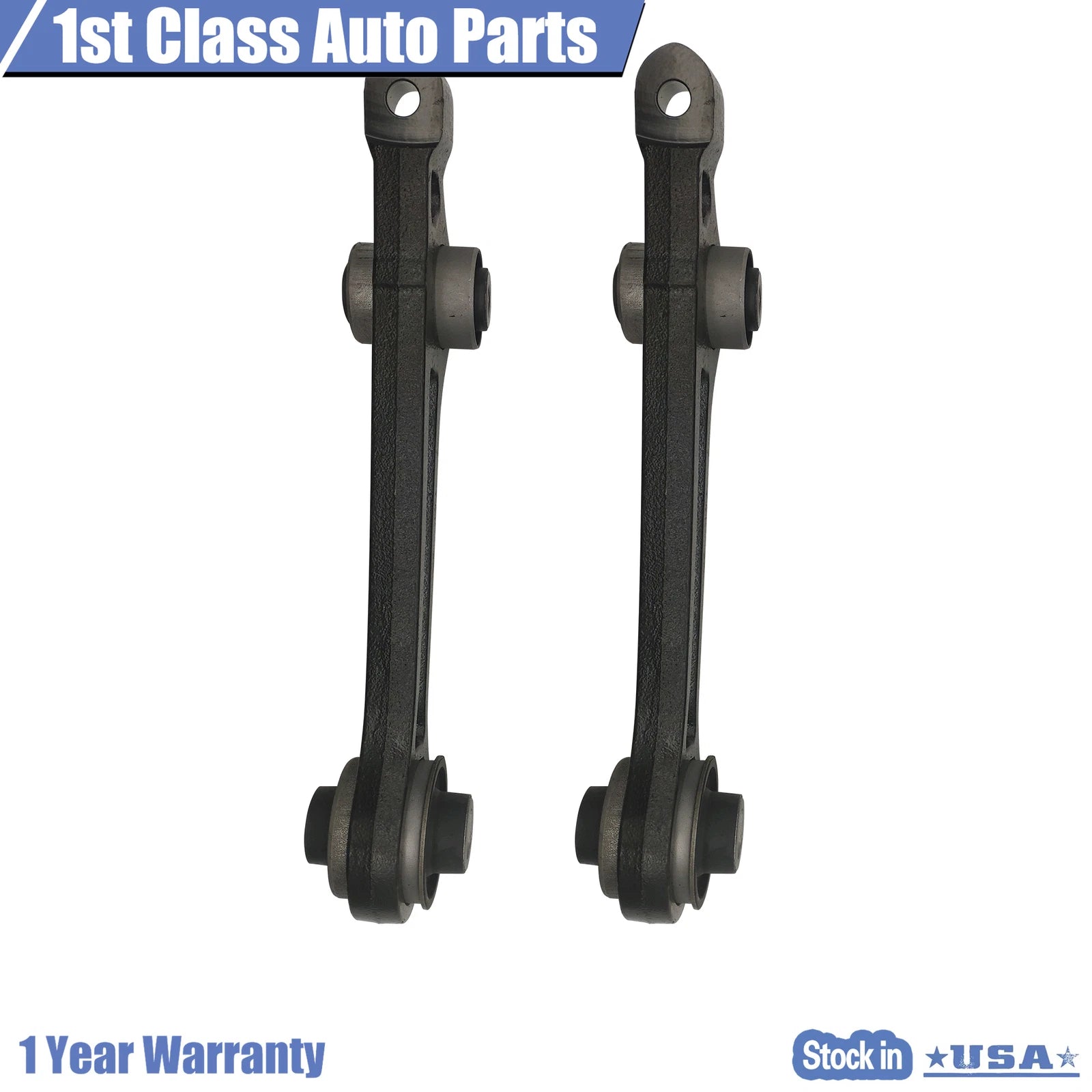 2X Front Rearward Lower Control Arm Kit for Chrysler 300 (2011-2019)