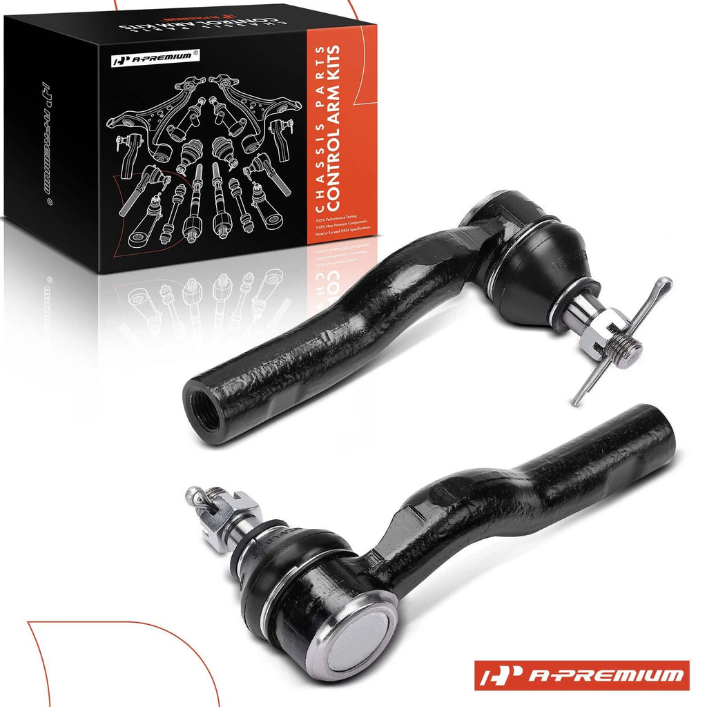 2X Front Outer Tie Rod Ends for Scion FR-S (2013–2016) Subaru BRZ (2013–2016)