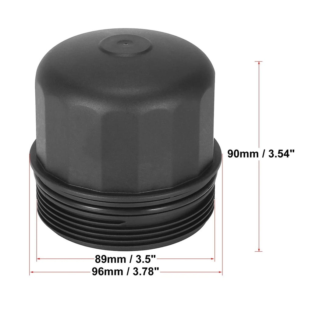 Oil Filter Cap Housing for BMW F02 F07 F10 F12 M5 X6