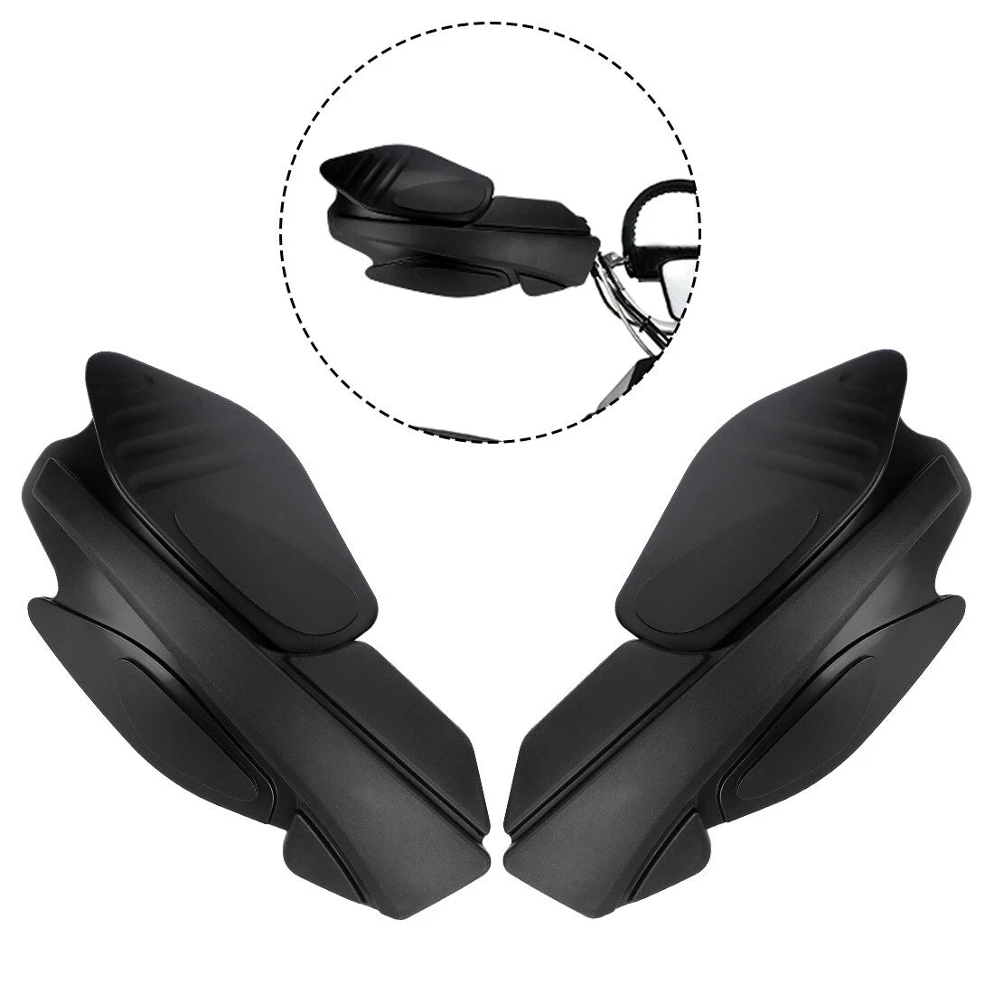 Hand Guards Pair for Polaris Scrambler Sportsman 400 450 570 800 XP 1000 (2010–2023)