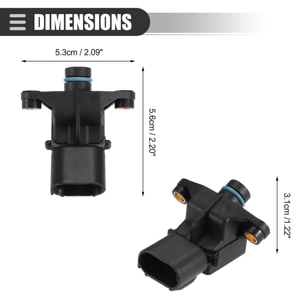 MAP Manifold Air Pressure Sensor for Chrysler Pacifica (2004–2006) No. 4896002AC