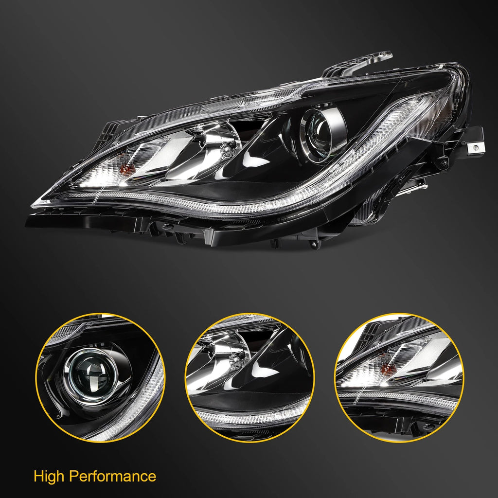 Driver Left Headlight Assembly for Chrysler Pacifica (2017–2020) Projector