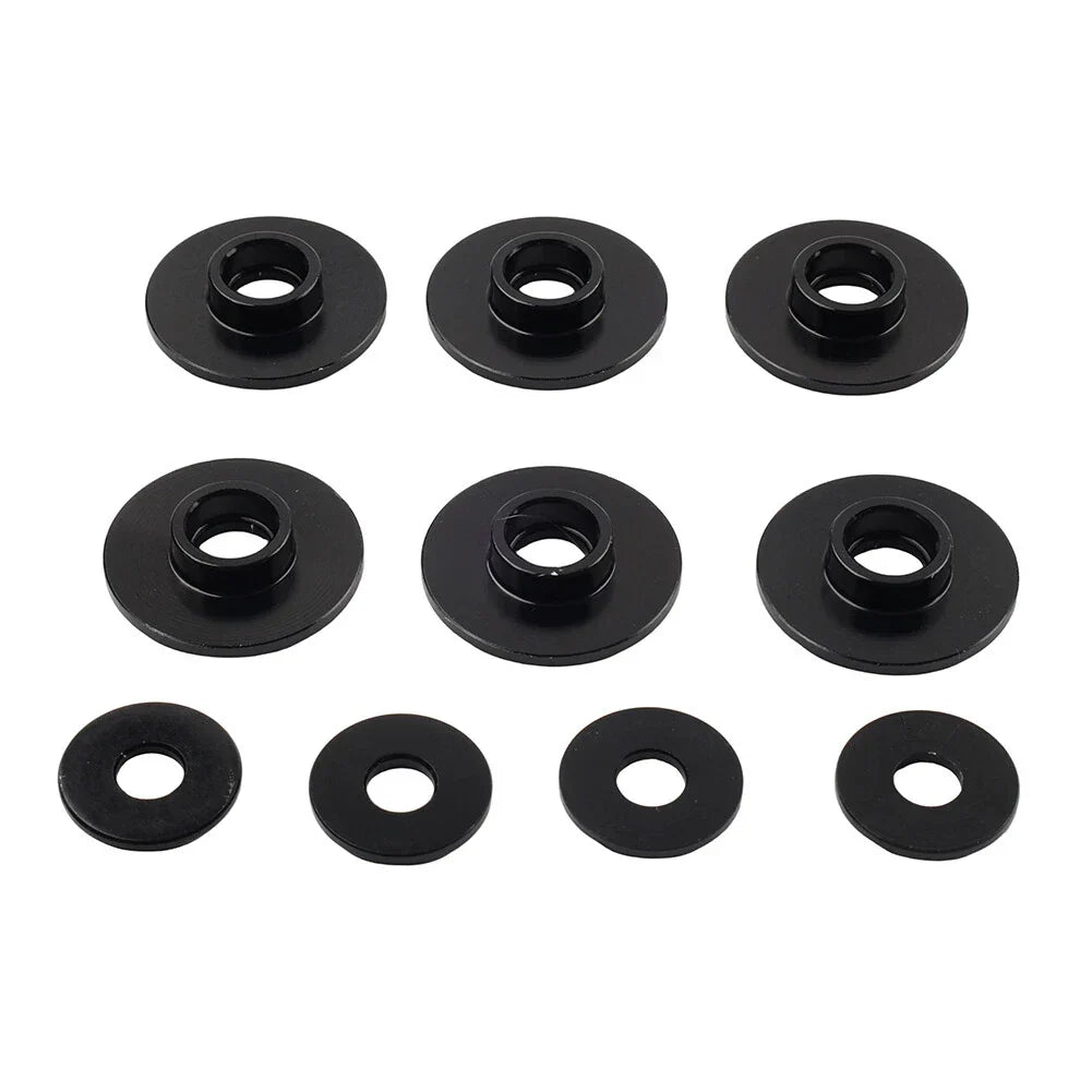Black Engine Valve Cover Washer Screws for Honda K-Series K20 K24 (2002-2011)