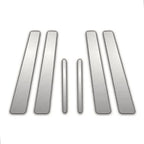 6Pc Chrome Pillar Post Covers Replacement for Pontiac Grand Prix (2004–2014)