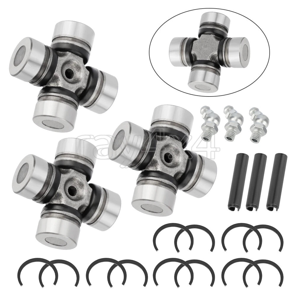 3X Front Rear Prop Shaft U-Joint for Polaris Ranger Crew XP 900 1000 (2017–2019)