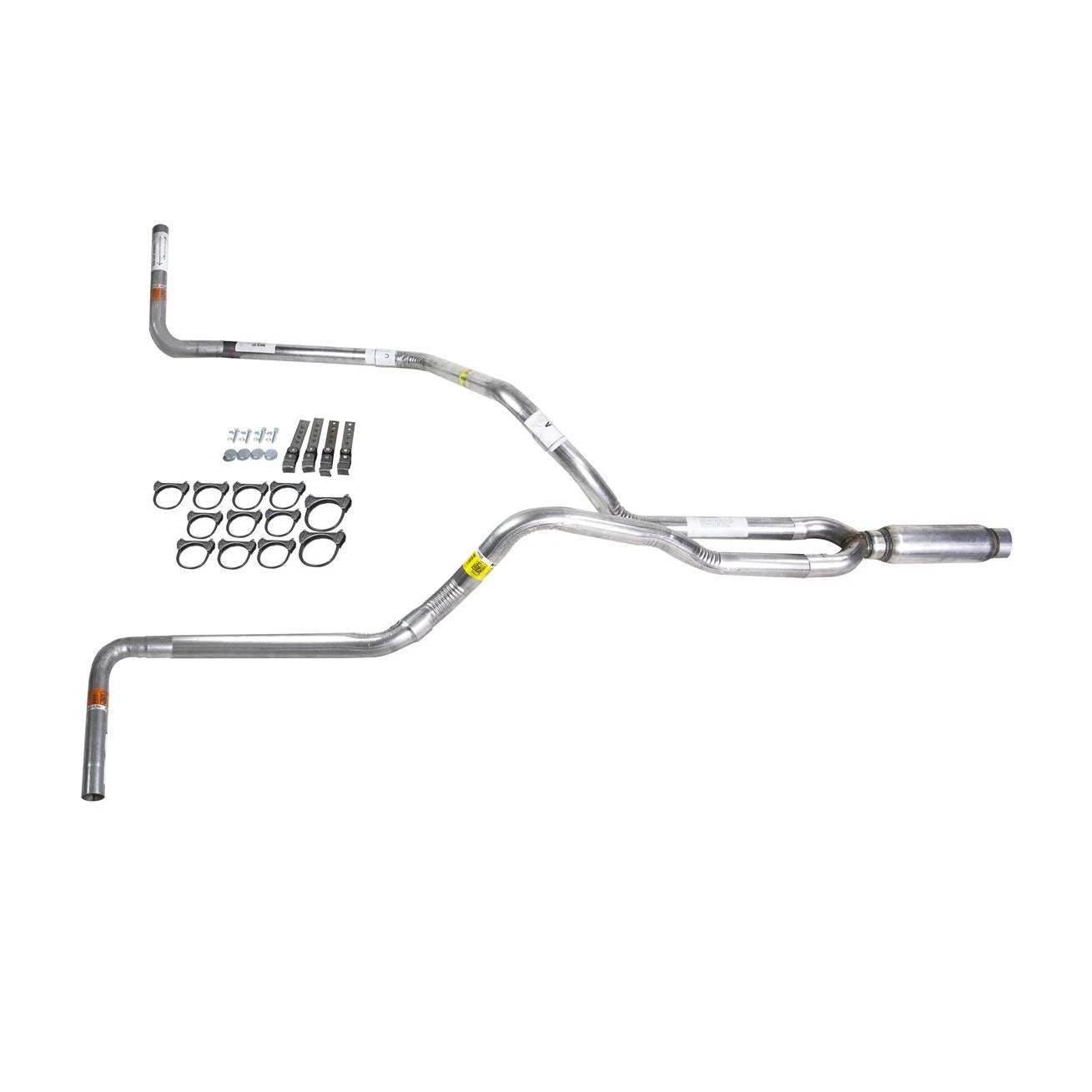Dual Exhaust Glass Pack Muffler for Silverado 1500 1999–2006 (2.5" Pipe)