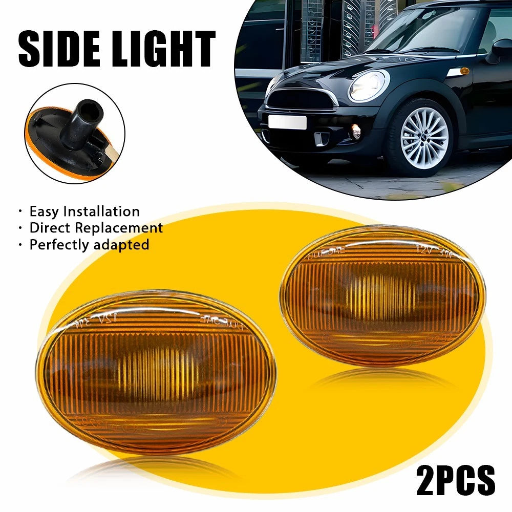 LED Side Marker Light for Mini Cooper R55 R56 R57 R58 R59 (2007–2015)