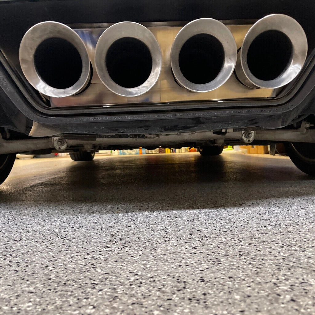 Stainless Steel Rear Lower Bumper Filler Panel for Corvette C7 Z06 (2014–2019)