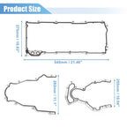 CS5975A Engine Lower Gasket Set for Chevy 4.8L 5.3L 5.7L 6.0L 6.2 (2000–2023)