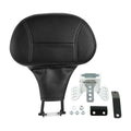 Black Front Driver Rider Backrest for Harley Electra Road Glide (2009–2023)