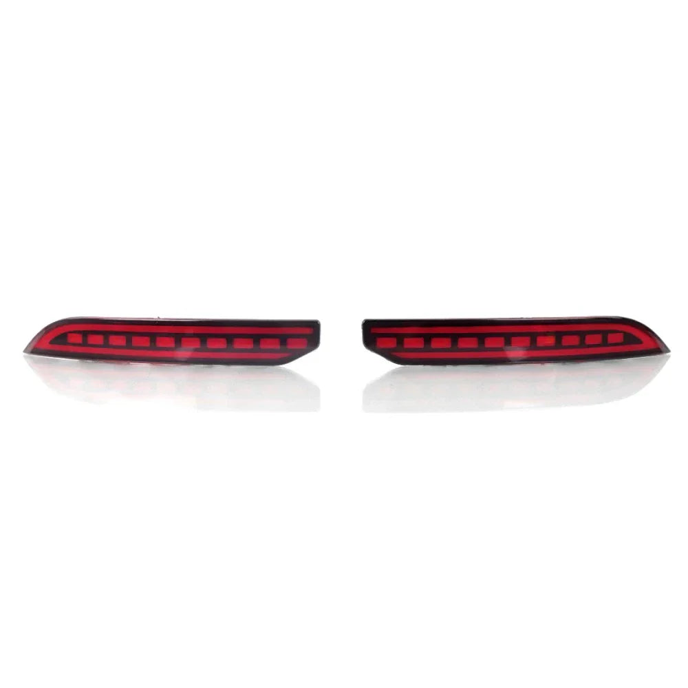 Red Lens 4in1 Turn Signal LED Fog Light for Jeep Grand Cherokee (2021–2025)