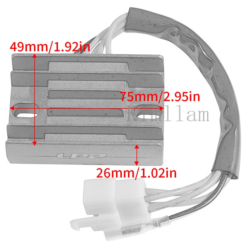 Voltage Regulator Rectifier for Suzuki GSX500 (1984-1985), GSX550 (1983-1987), GSX1100 (1982-1983)