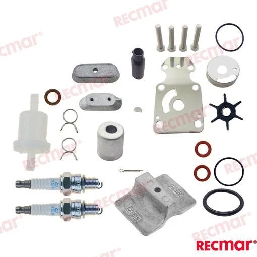 Maintenance Service Kit for Yamaha FT8 D/G (2001–2014), FT9.9G (2008–2012), FT9.9J (2013+)