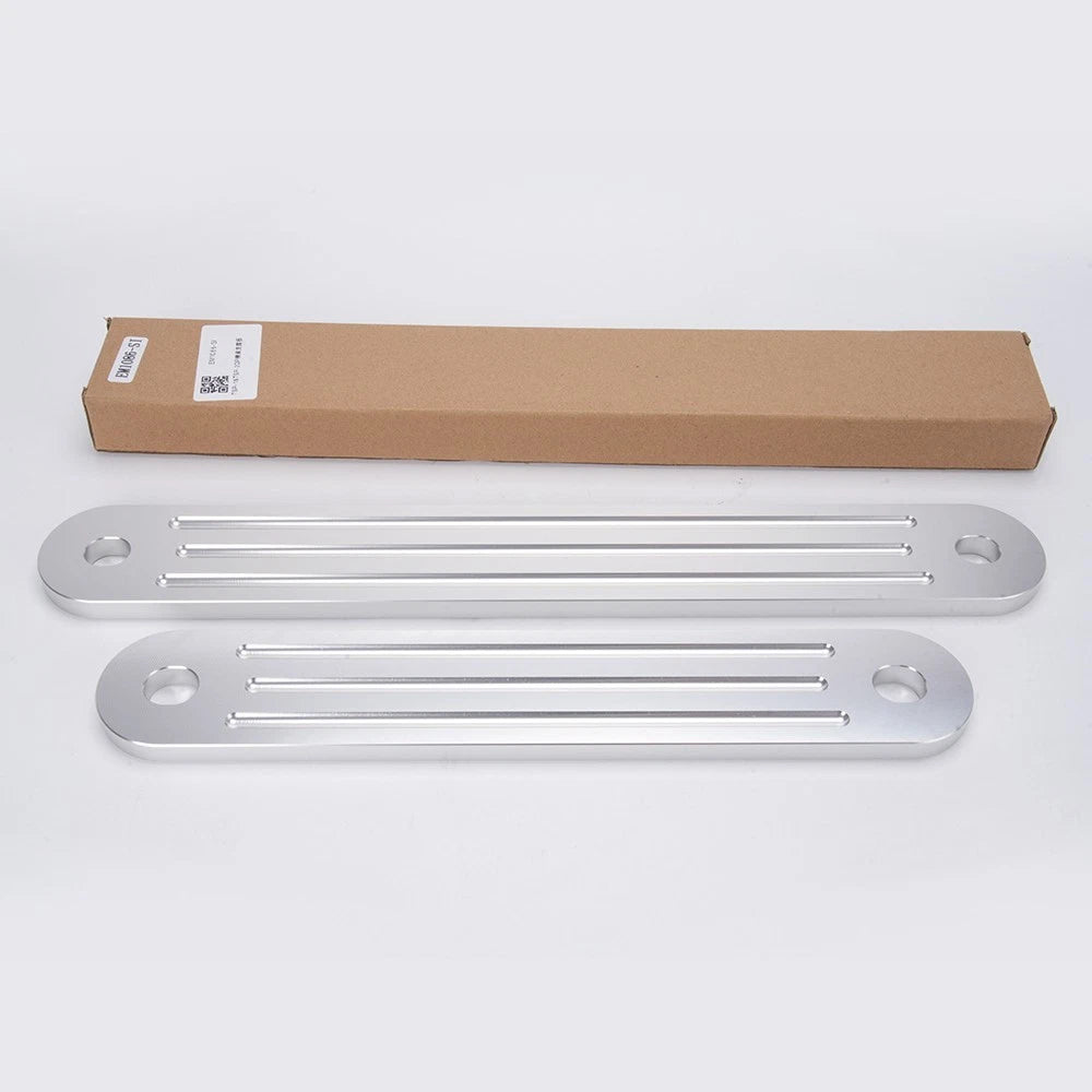 Set of 2 Transom Support Plates TSP-1 & TSP-2DP 12" x 2" & 15" x 2"
