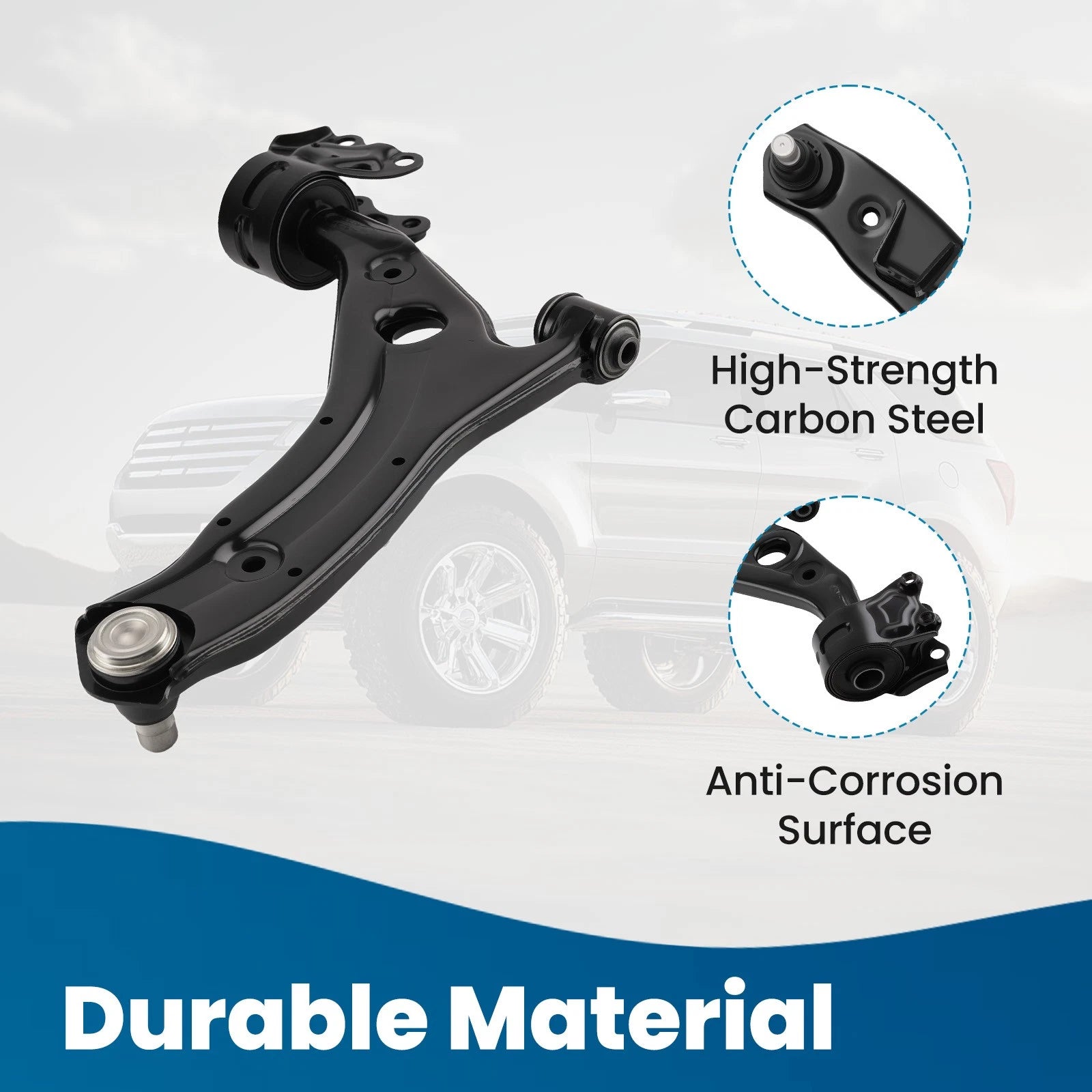 Front Lower Driver Control Arm for Ford Edge, Lincoln MKX (2007–2015)