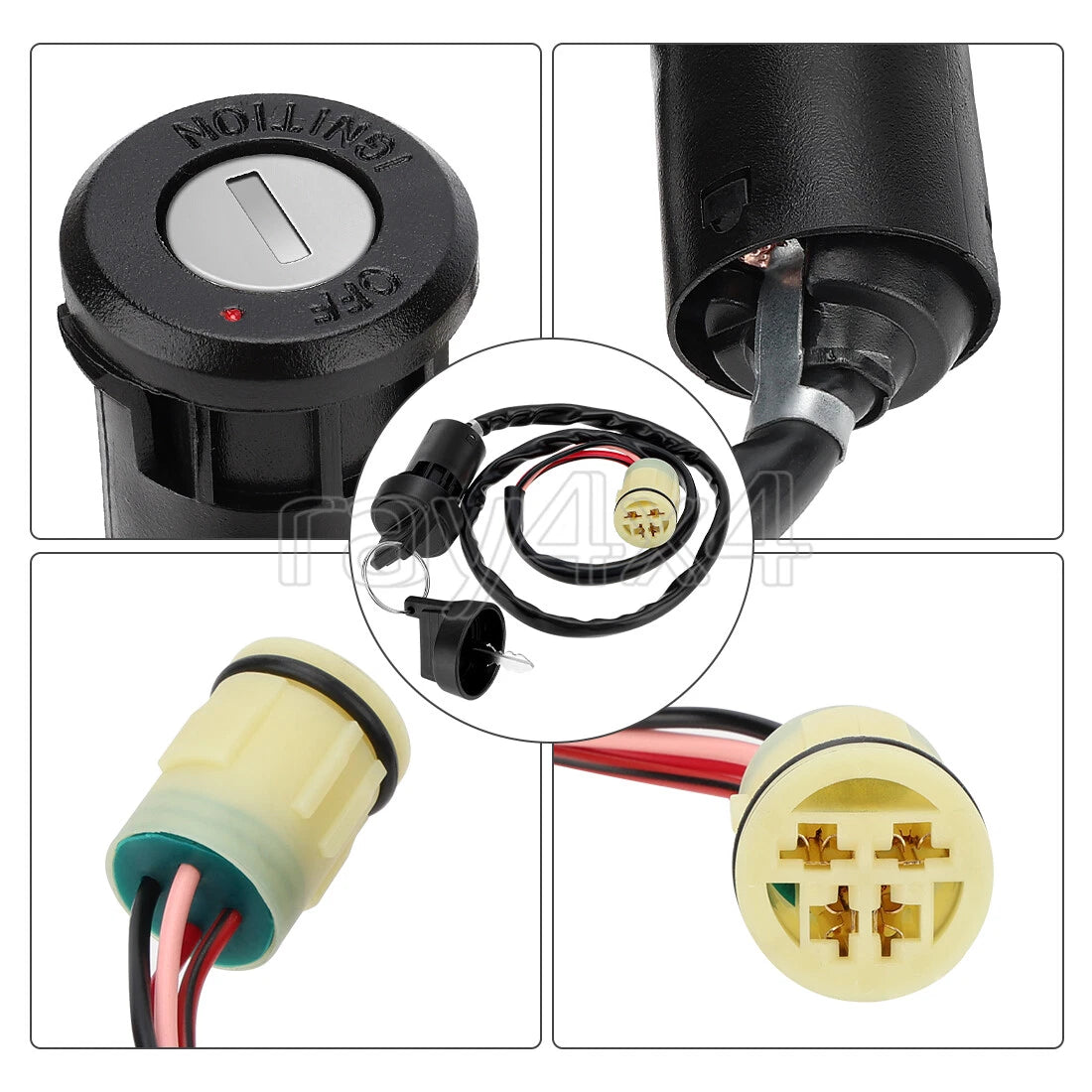Ignition Key Switch for Honda Foreman 500 TRX500FM/FM/FPE/FPM/TM (2005–2019)