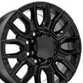 20" Gloss Black Wheel for 1988-2000 Chevy C2500 - RVO4740 - RVO4740