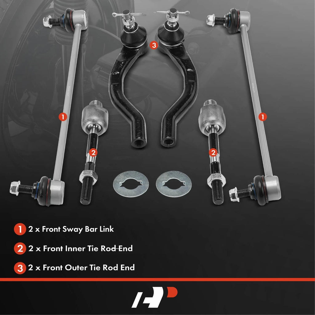 6x Front Sway Bar Link for Honda Civic (2012–2015) & Acura ILX (2013–2022)