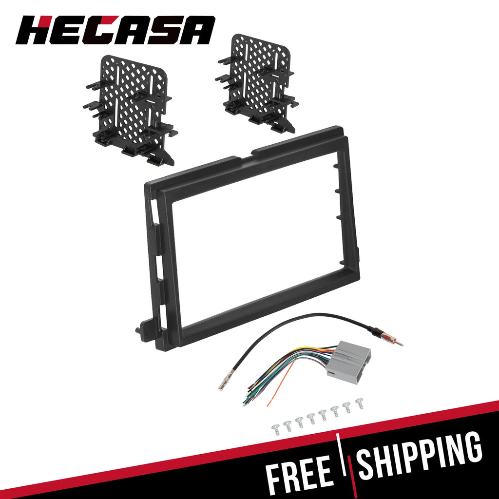 Double Din Dash Kit for Ford F250 F350 F450 F550 Super Duty (2005–2016)
