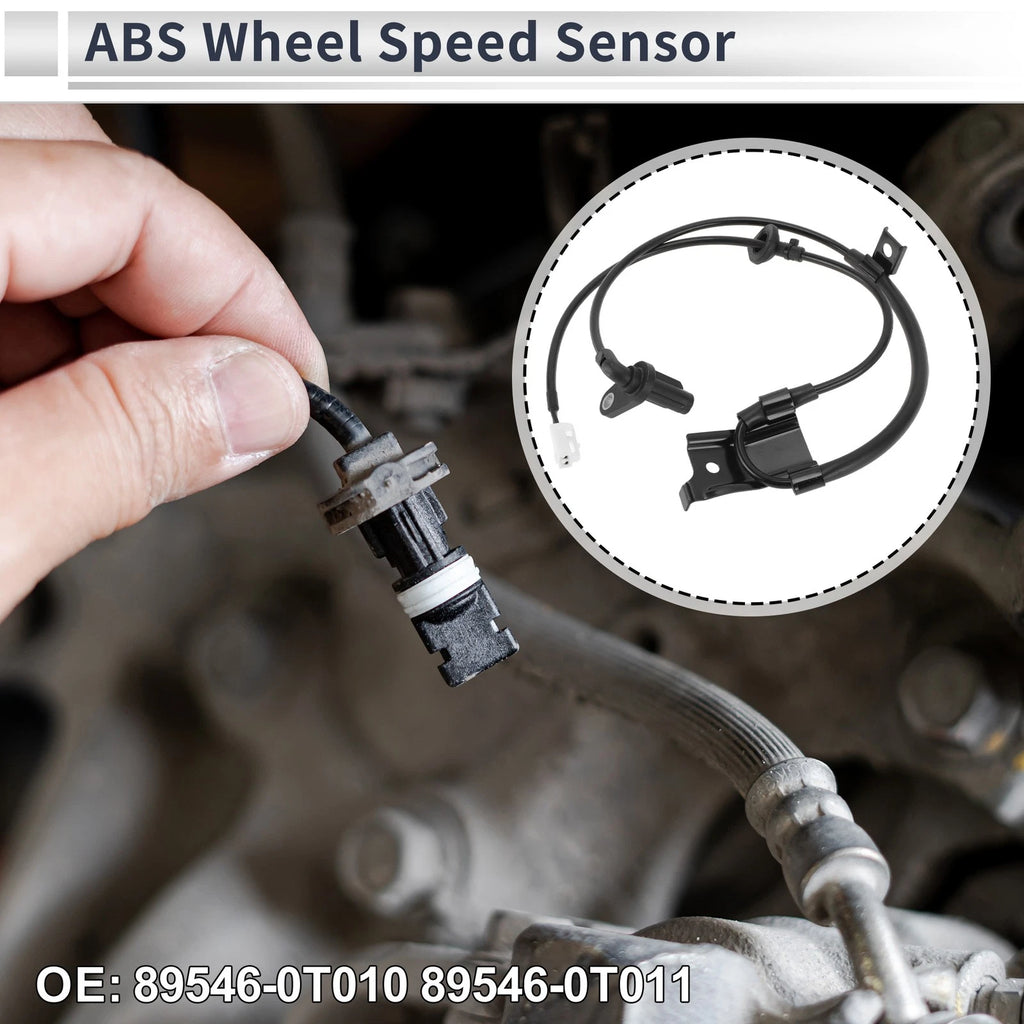 ABS Wheel Speed Sensor No. 89546-0T010 for Toyota Venza (2009–2015) Rear Left