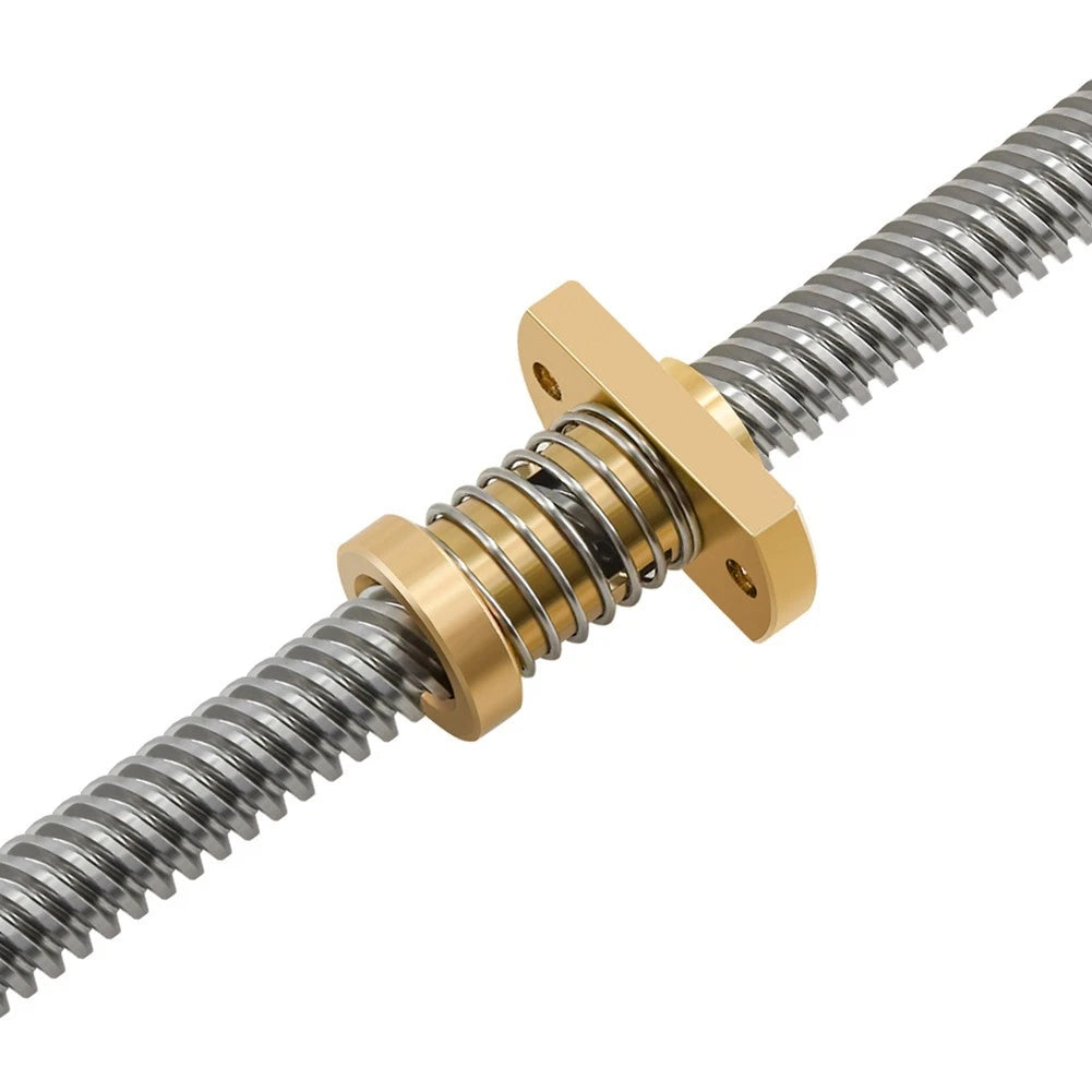 Anti-backlash Nut T8 Brass for 2mm Pitch 8mm Diameter (2/8mm)