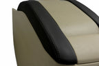Console Lid Trim Armrest Cover for Toyota Highlander (2014–2018) Black PVC Leather