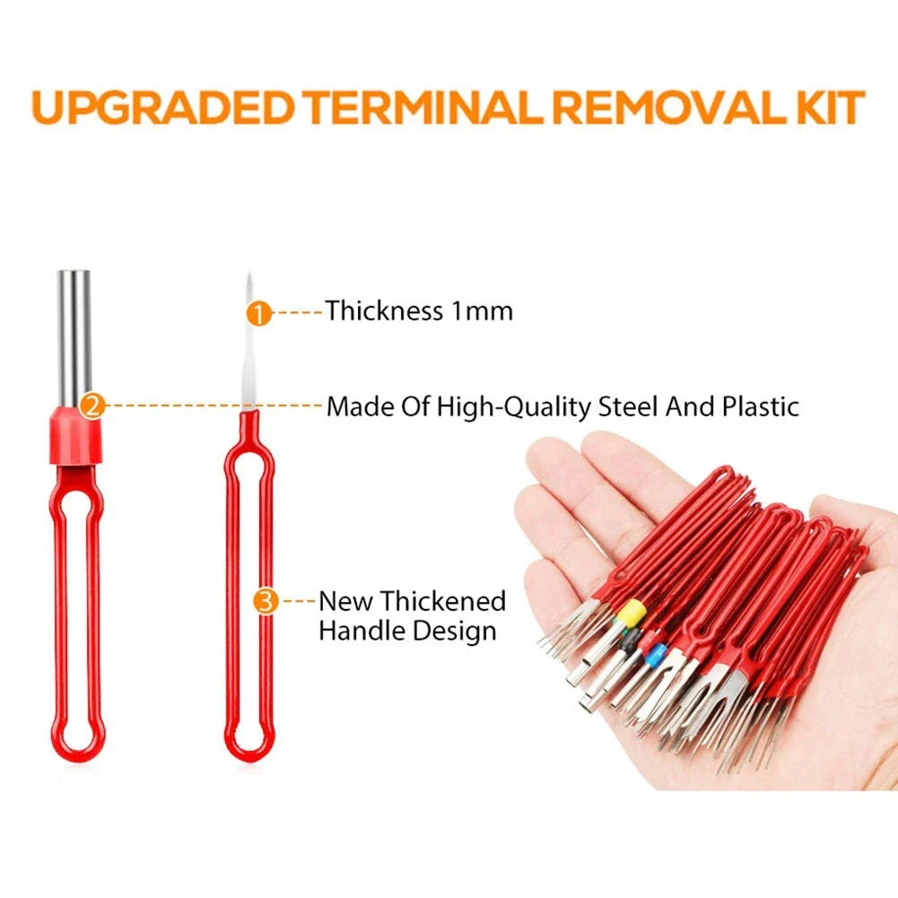 Terminal Removal Tool Kit Depinning Tool Electrical Connector Pin Removal Tools