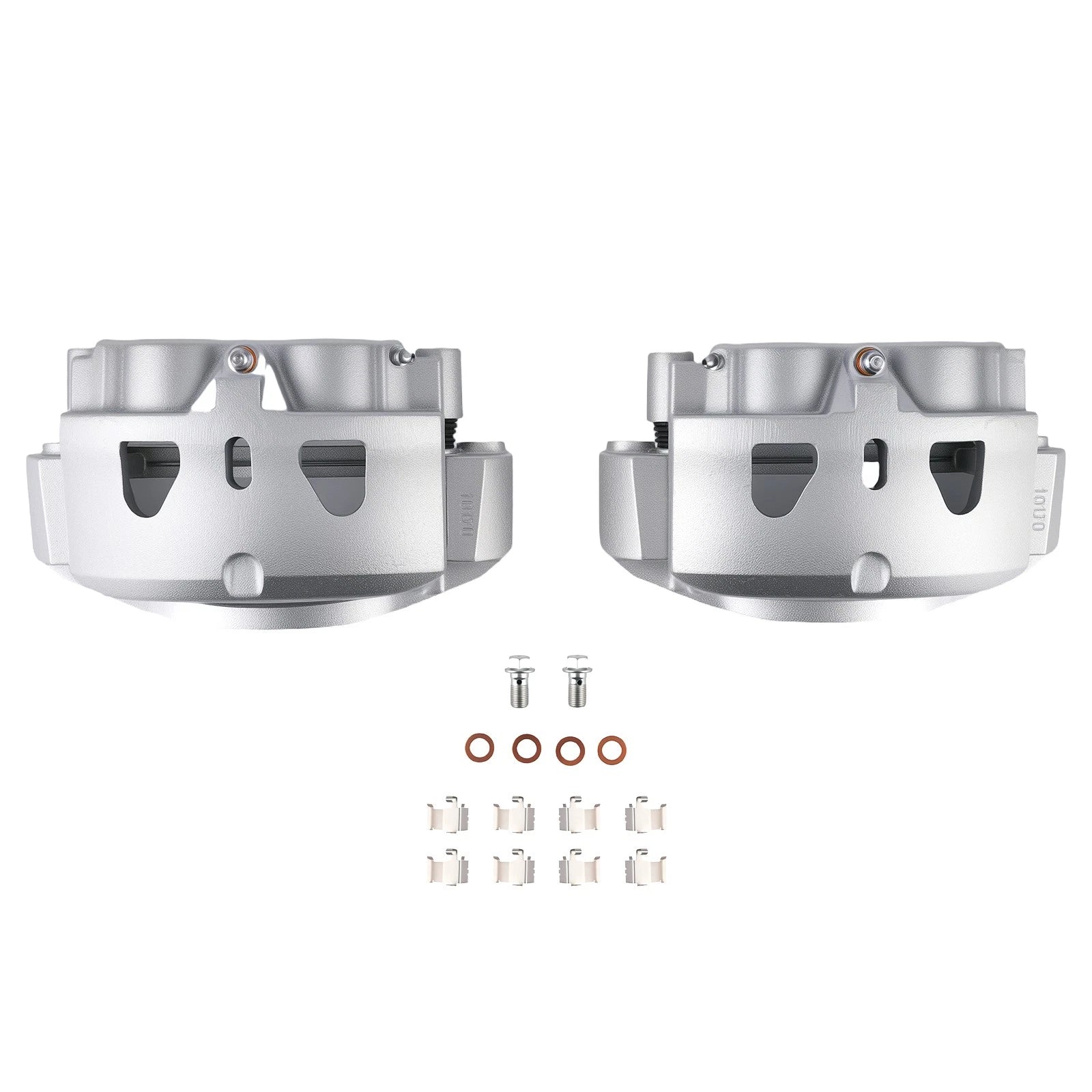 Set of 2 Front Disc Brake Calipers for Silverado Sierra 2500HD 3500HD (2011–2019)