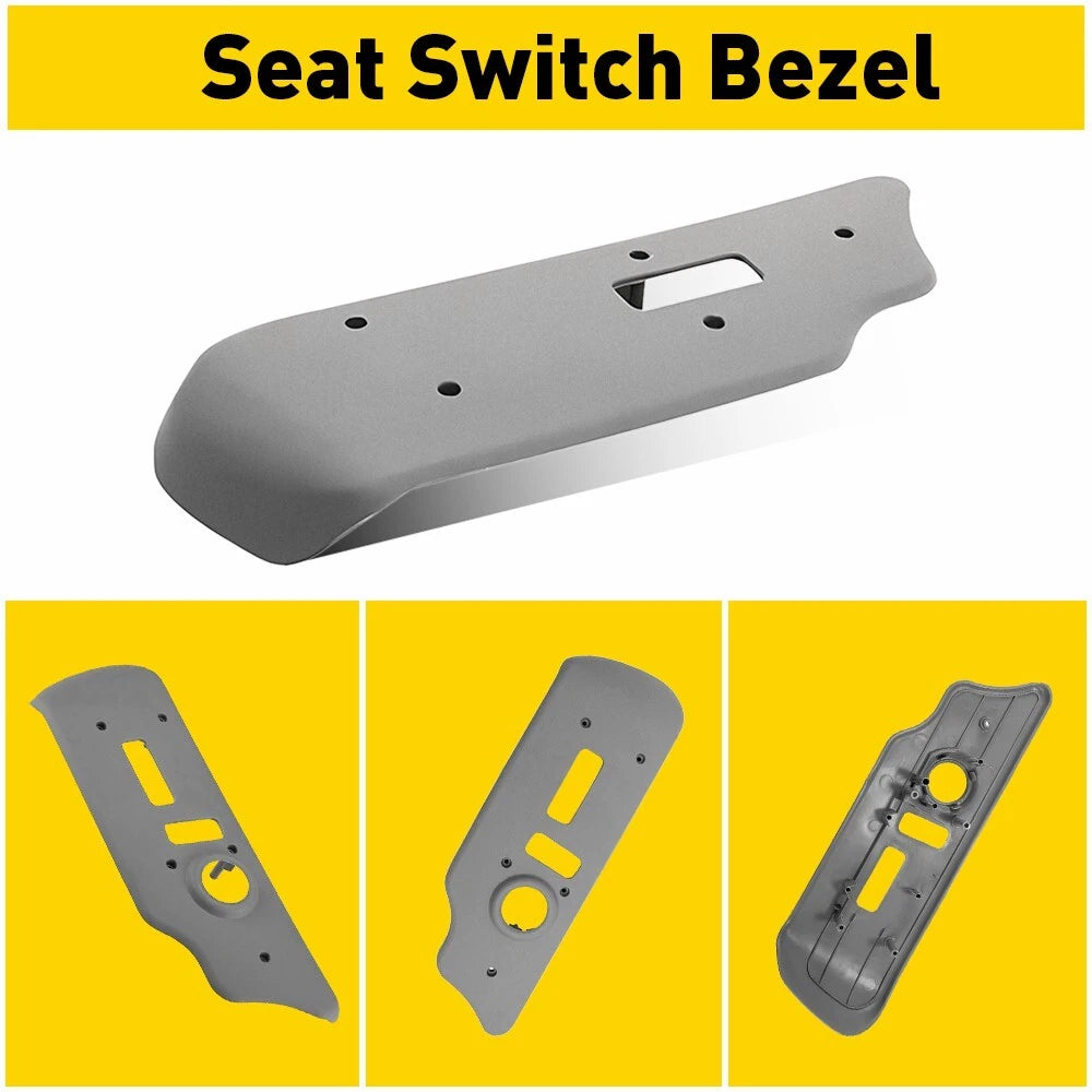 Front Left Seat Control Switch Bezel Cover for Silverado Sierra 1500 3500 (2003-2006)