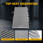 Aluminum Radiator for Audi A4 (2017–2023)