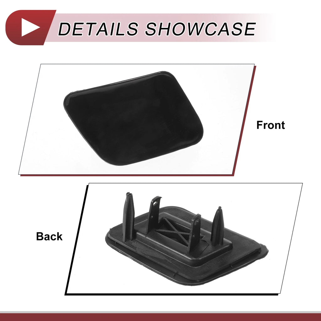 Washer Nozzle Cover Cap No. 4B0955276D for Audi A6 C5 (2001–2005) Black