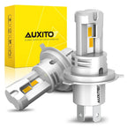 AUXITO H4 LED Headlight Bulbs for - 6500K, Canbus