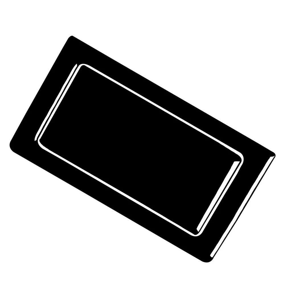 2X Rear Storage Box Panel Cover Trim for BMW 3 Series E36 (1994–1996) Piano Black