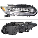Right Side Full LED Headlamp Headlight for Honda Accord (2018–2021)
