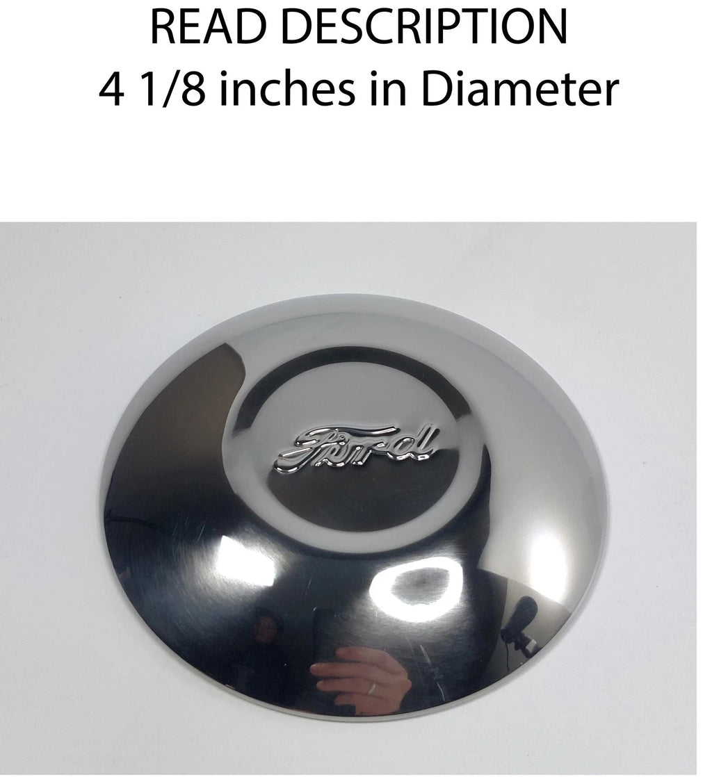 Stainless Steel Script Hubcap Wheel Cap for 1930-1931 Ford Model A