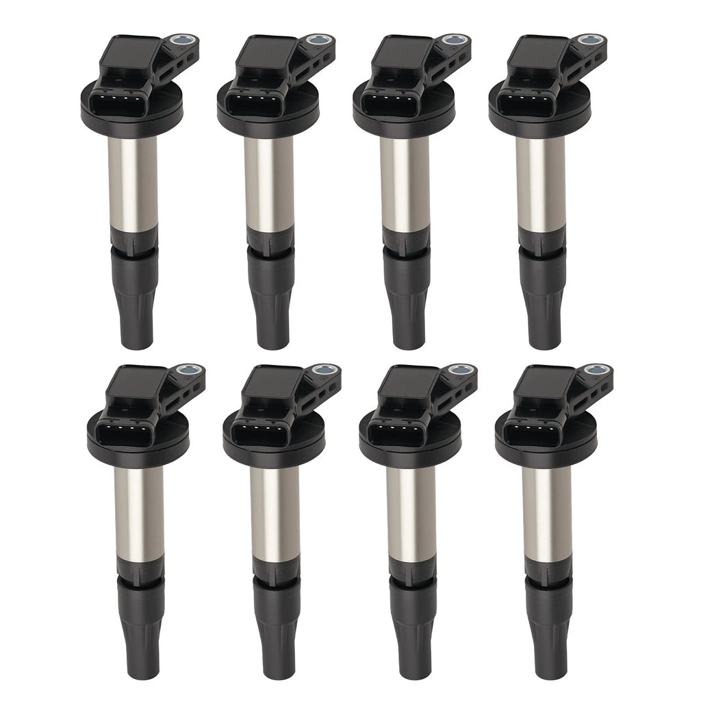 Full Set 8 Ignition Coils UF519 for Jaguar XK8 XKR Land Rover 4.2L 4.4L V8
