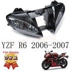 Front Headlight Lamp Assembly for Yamaha YZF R6 (2006–2007)