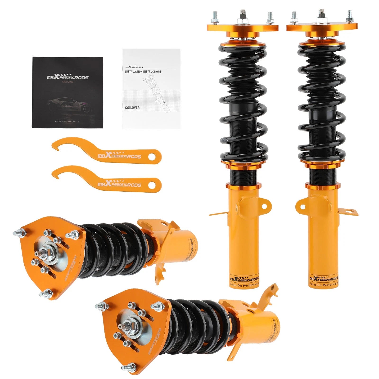 Coilover Kit 24-Way Adj. Damping for Toyota Corolla (1988–2002)