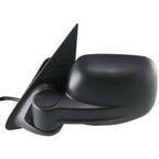 Power Mirror for Jeep Liberty (2002–2007) Left Textured Black Manual Folding