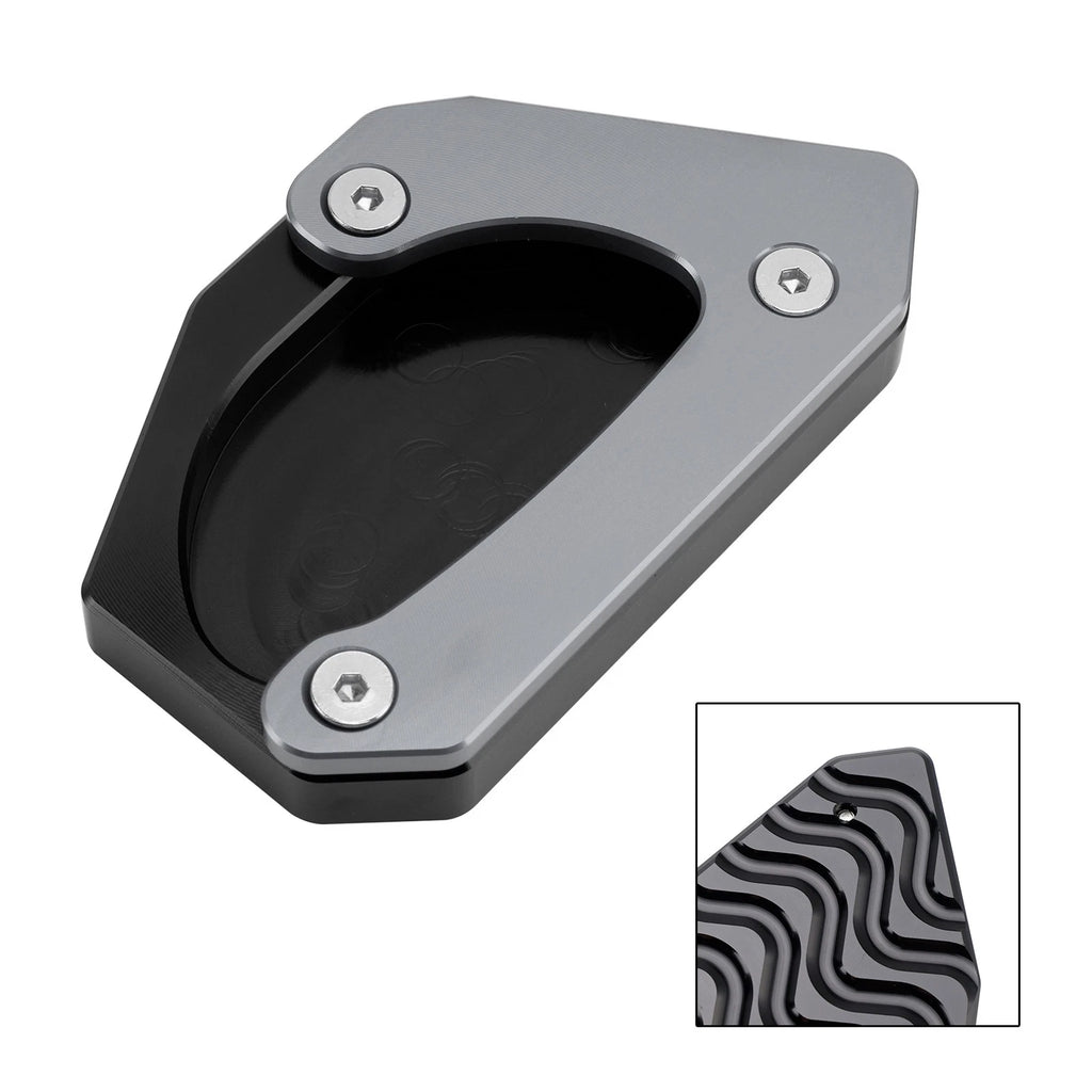 Kickstand Enlarger Plate Pad for Suzuki V-Strom 650 DL650 XT (2011–2024)