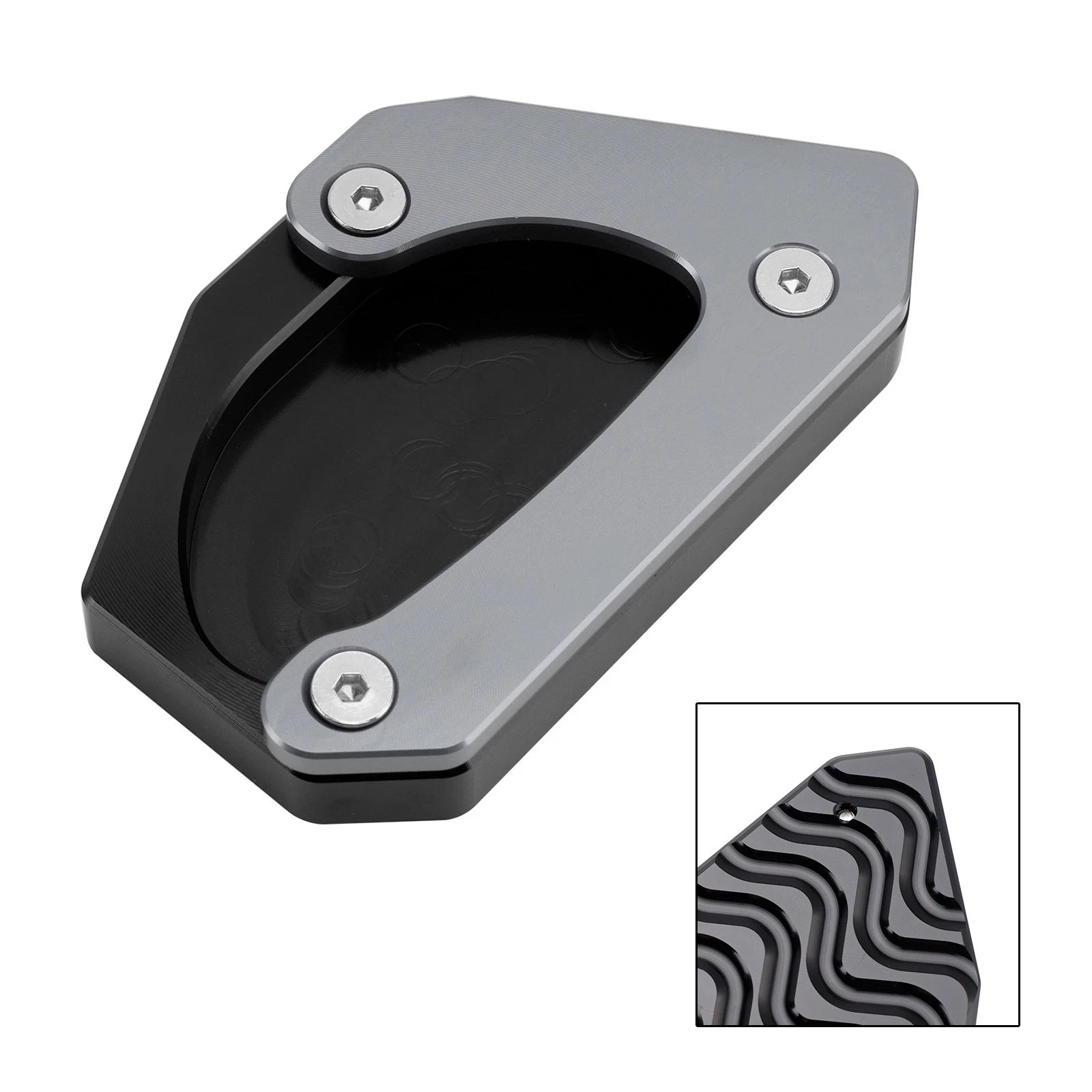 Kickstand Enlarger Plate Pad for Suzuki V-Strom 650 DL650 XT (2011–2024)