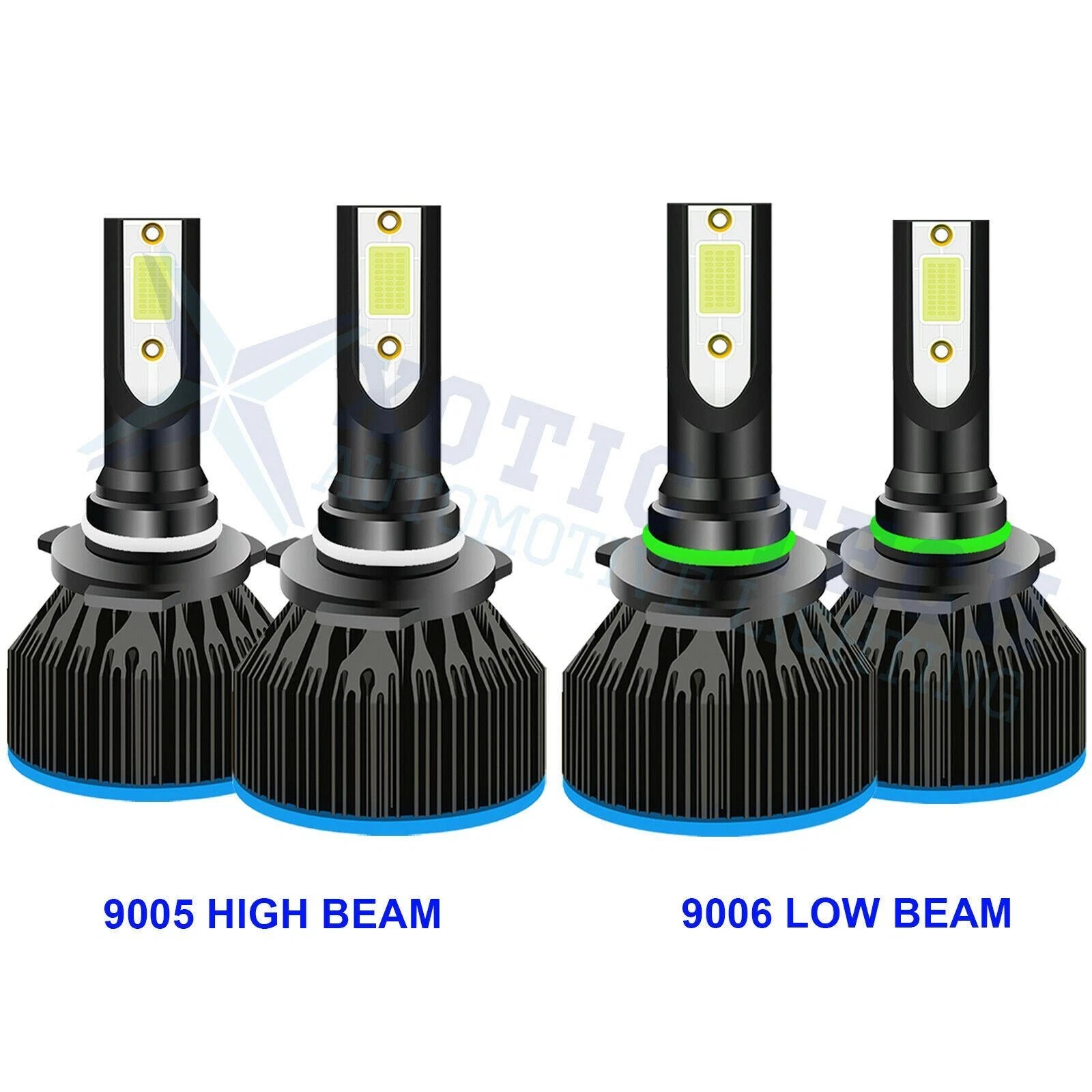 LED Headlights Kit for Honda Civic & Accord (2000-2015)