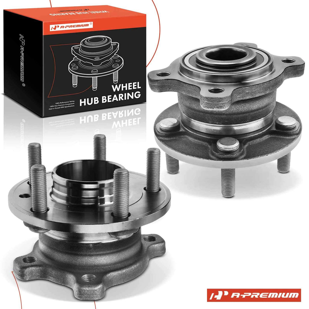 2X Rear Wheel Hub & Bearing Assembly for Ford Focus (2016–2018)