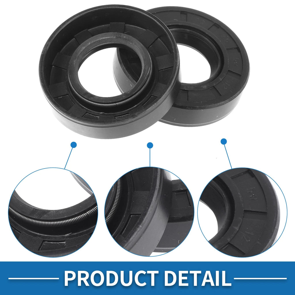 Set of 5 Oil Seal Rotary Shaft Seal Nitrile Rubber 25x50x12mm 683867647979