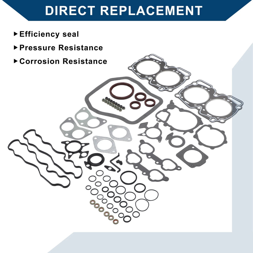 Cylinder Head Gasket Kit No. 10105AA160 for Subaru EJ25 (BD9) 2.5L (1996–2004)
