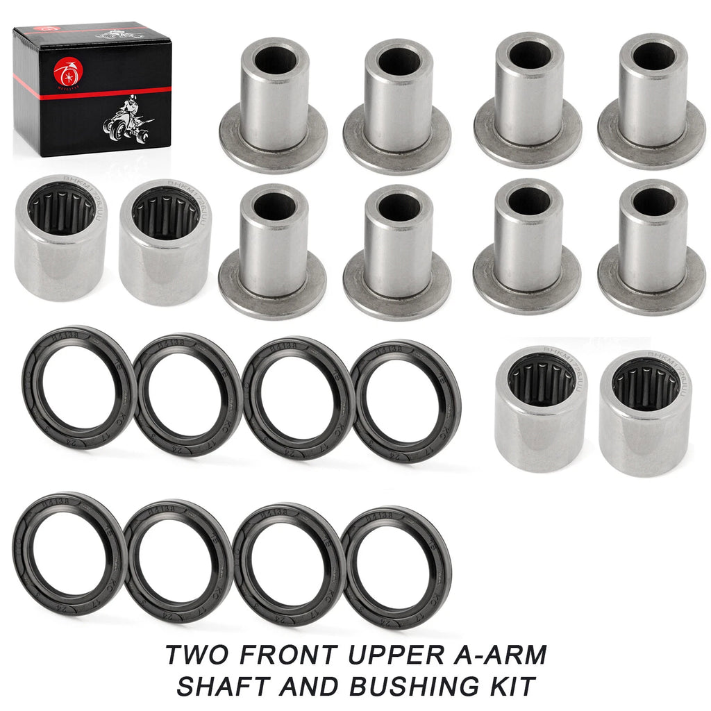2X Front Upper A-Arm Bushing Bearing Kit for Suzuki LTZ400 (2003–2014)