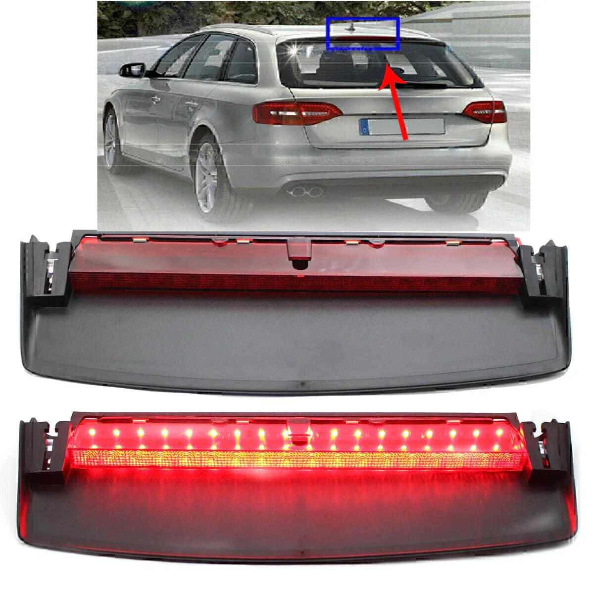 3rd Brake Light for Audi A4 S4 Sedan (2009-2016)