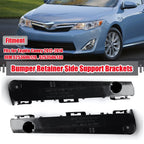 Set of 2 Front Bumper Retainer Support Brackets for Toyota Camry (2012–2014)