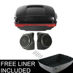 Trunk & Brake Tail Light Speakers for Harley Touring Electra Glide (2014–2025)